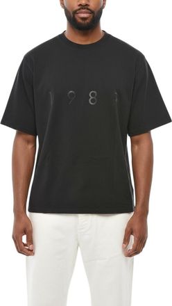 1989 STUDIO Black Relaxed Logo T-Shirt
