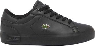 Lacoste Powercourt Trainers voor kinderen (Zwart)