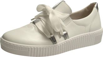 Gabor Waltz Womens Casual Trainers 6.5 UK White/Silver
