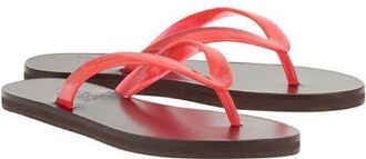 Ancient Greek Sandals Saionara Jelly Flip Flop in Clear Red at Nordstrom, Size 10Us