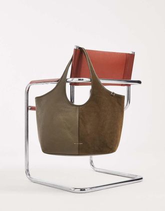 Michael Kors Henly - Borsa shopping grande kaki-Verde