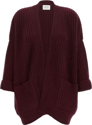 Be You 3079 Vest - Dames - Vesten - Rood - L - Kasjmier - Truien & Vesten