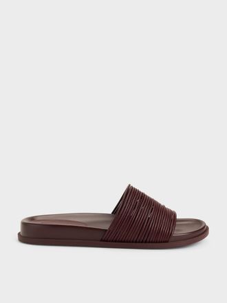 Charles & Keith Fianna Strappy Slide Sandals