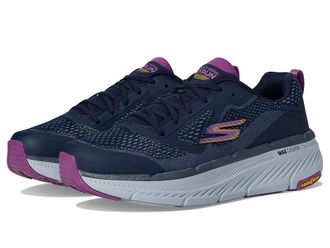 Skechers Max Cushioning Premier 2.0 Womens Shoes Navy/Purple : 8.5 B - Medium, Synthetic