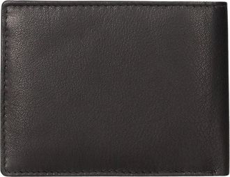 Pierre Cardin Bis02 Portemonnee - Heren - Accessoires - Zwart - Maat: ONE Size Leer