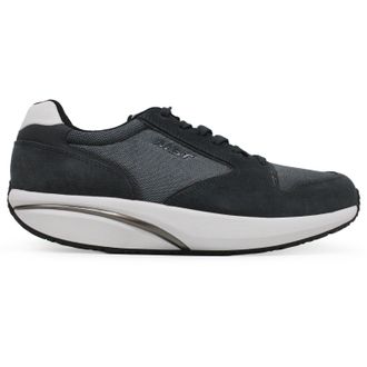 Mbt 1997 Classic II Suede Textile Mens Fashion Trainers - Dark Grey - Size:UK 11.5