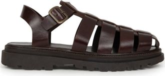 Bobbies Argos Flat Sandals in Bison at Nordstrom, Size 11.5