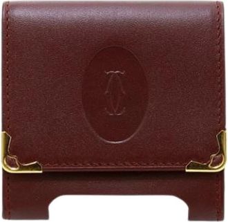 Cartier Pre-owned Wallets, female, Red, Size: ONE SIZE Pre-owned Wallet