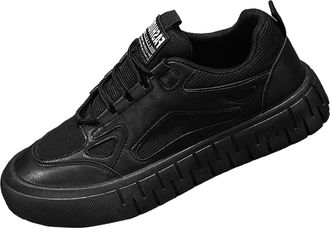 Generic Mens Casual Shoes, Lightweight Sports Shoes, Flat Sole, Lace-Up Shoes, Fashionable Mens Shoes, Non-Slip Breeze Shoes, Soft Fitness Shoes, Comfortable 