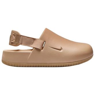 Nike Mens Calm Mules - Shoes Tan/Tan Size 10.0