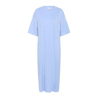 Kaffe KAedna 1/2 Sleeve Dress - - Dresses - Donna - Blu - L