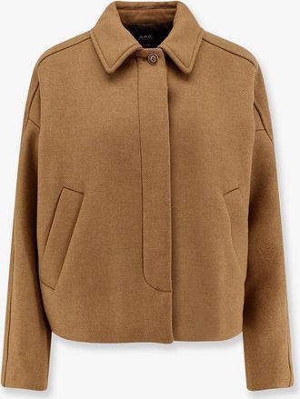 A.P.C. Giubbino Becca in misto lana - A.P.C. - gender_Woman