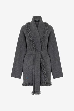 Alanui Langer Kaschmir- und Seidencardigan Alanui Finest Thunderstorm