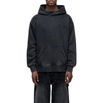 Good For Nothing Vintage Washed Relaxed Hoodie in Black at Nordstrom, Size Xx-Large Uk