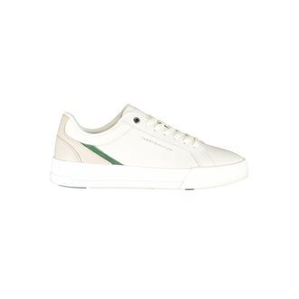 Tommy Hilfiger White Polyester Athletic Mens Sneakers