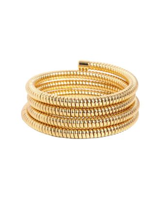 Liv Oliver 18K Plated Modern Bangle Bracelet