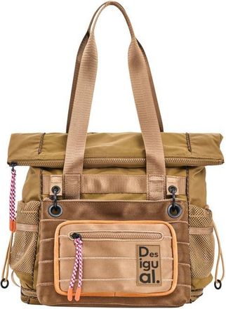 Desigual Large Nylon Backpack in Camel at Nordstrom
