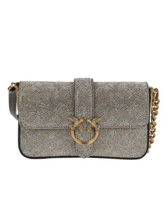 Pinko Love One Slouchy Baby Monogram Bag