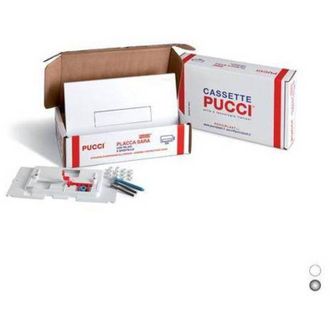 Pucci Kit Placca Sara Sp. 12 Mm Per Cassette Pucci Dal 1992 Al 2010 Misura: Bianco