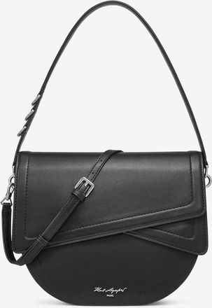 Karl Lagerfeld Deauville Medium Shoulder Bag in Black at Nordstrom