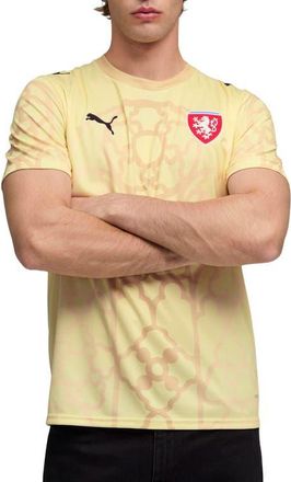 Puma x Salehe Bembury x Czech Republic (Czechia) Jersey in Gold Moon/pebble Path at Nordstrom, Size Xx-Large