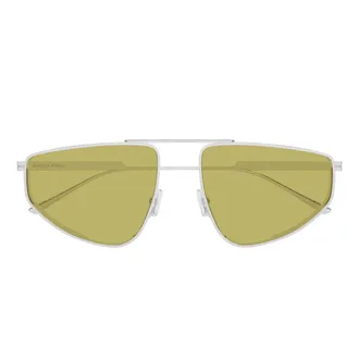 Bottega Veneta Sunglasses Bv1466 S 003 Silver/Yellow Women