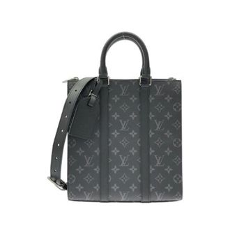 Louis Vuitton Bolso de hombro Pre-owned Sac Plat Cross Monogram Eclipse - Pre-owned - Mujer - Negro - ONE SIZE