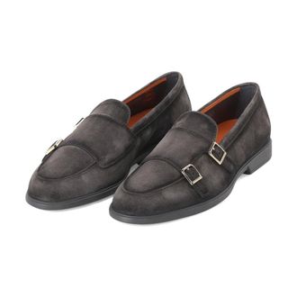 Santoni Loafers, male, Gray, Size: 11 US Loafer
