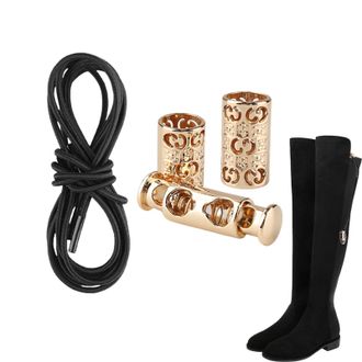 Generic Knee Boot Straps - 22g Adjustable Elastic Boots Bands, 1 Pair Non-Slip Boot Tapes | No-Slip Keep Knee-High Boots Secure Comfortable Women Footwear Acc