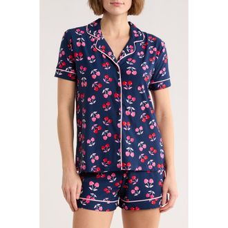 Jaclyn Jersey Pajamas in Mon Cherie at Nordstrom Rack, Size X-Large