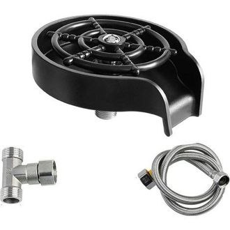 OEM Enjuagadora De Vidrio, Kit De Limpieza R&aacute;pida Con Hidrojet, Enjuagadora De 5 Chorros