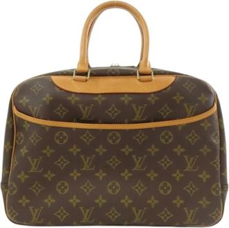 Louis Vuitton Pre-owned Monogram Tote Bag - Dames - Vintage Handtas - Bruin - ONE Size - Vintage