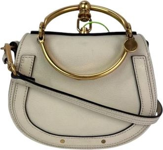 Chlo&eacute; Pre-owned Handbags, female, White, Size: ONE SIZE Pre-owned Handbag