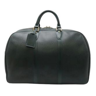 Louis Vuitton Pre-owned Weekend Bags, unisex, Green, Size: ONE SIZE Pre-owned Taiga Boston Bag