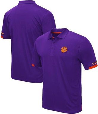 Colosseum Mens Colosseum Purple Clemson Tigers Big & Tall Santry Polo at Nordstrom, Size X-Large