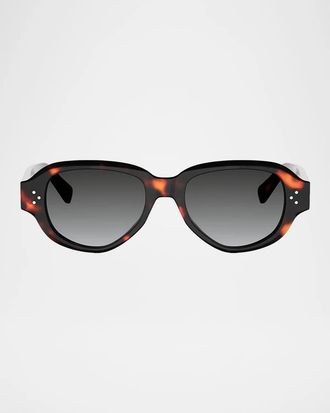 Celine Men & apos;s 52MM Oval Sunglasses