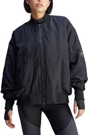 adidas Stella McCartney Bomber Jacket in Black at Nordstrom Rack, Size Medium