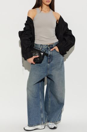 Balenciaga Sleeveless Top, Womens, Grey