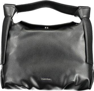 Calvin Klein Womens Knotted Top Handle Bag Style - Black - One Size