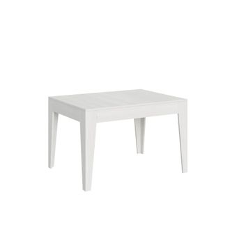 Itamoby Mesa extensible 90x120/180 cm efecto madera fresno blanco