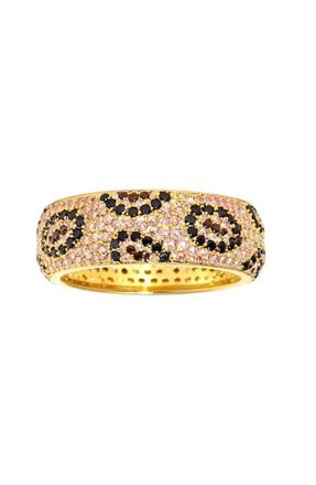 Native Gem Mini Billionaire Ring in Leopard Maneater at Nordstrom, Size 7