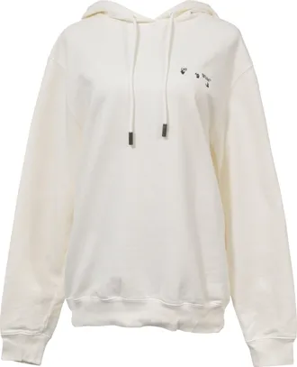Off-white Off-white Liquid Arrows Hoodie in White Cotton