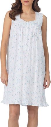 Eileen West Sleeveless Cotton Jersey Nightgown in Rosbud at Nordstrom, Size X-Small