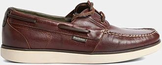 Barbour Rothley Boat Shoe - Dark Brown