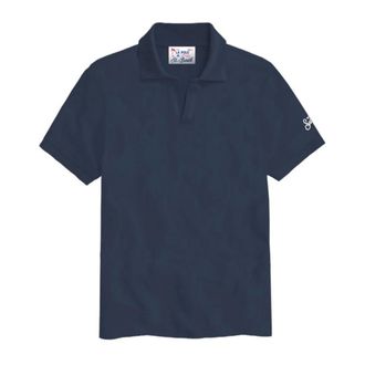 MC2 Saint Barth Tops, Heren, Blauw, L, Polo Shirt