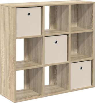 vidaXL Aparador Roble Sonoma 88,5 X 29 X 84,5 Cm Vidaxl