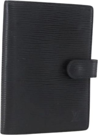 Louis Vuitton Pre-owned Accessories, female, Black, Size: ONE SIZE Pre-owned Leather Home-Office