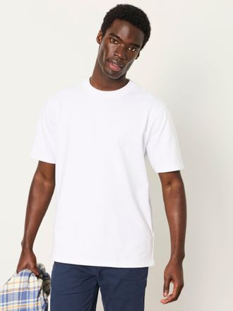 Fat Face FatFace Alton Relaxed Fit White Heavyweight T-Shirt