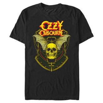 Ozzy Osbourne Mens Ozzy Osbourne Skull & Shield Logo Graphic T-Shirt in Black at Nordstrom, Size Xxx-Large
