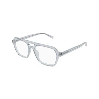 Saint Laurent Glasses, unisex, Gray, Size: 55 MM Optical Frame